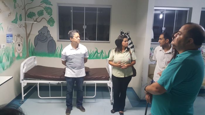 ENTREGA DA MACA DE PARTO PARA SANTA CASA DE PERDIZES